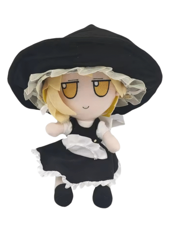 Touhou Project Anime Marisa Kirisame Soft Stuffed Plush Toy