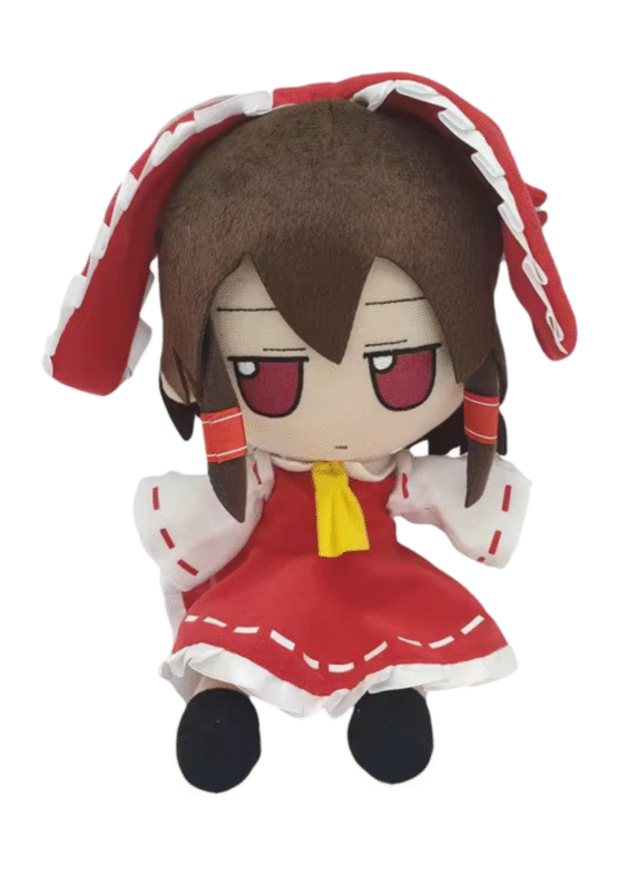 Touhou Project Anime Reimu Hakurei Soft Stuffed Plush Toy