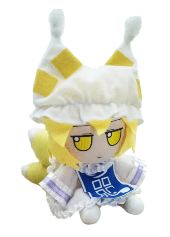 Anime Touhou Project Ran Yakumo Soft Stuffed Plush Toy