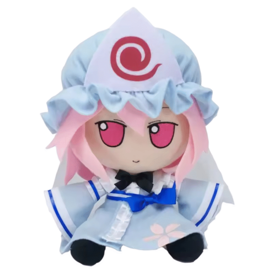 Anime Touhou Project Yuyuko Saigyouji Soft Stuffed Plush Toy Anime Touhou Project Yuyuko Saigyouji Soft Stuffed Plush Toy