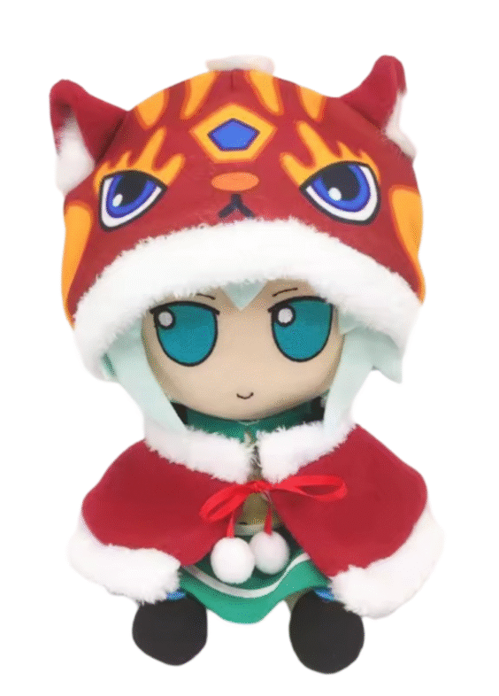 20cm Anime Touhou Project Lioncloth Dress Up Plush Toy