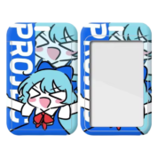 Anime Touhou Project Cirno Ferrule Access Card Holder