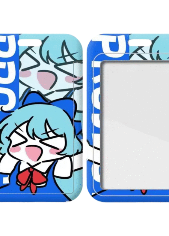 Anime Touhou Project Cirno Ferrule Access Card Holder