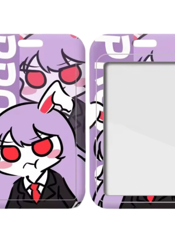 Anime Touhou Project Reisen Udongein Inaba Ferrule Access Card Holder