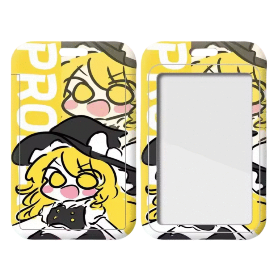 Anime Touhou Project Marisa Kirisame Ferrule Access Card Holder Anime Touhou Project Marisa Kirisame Ferrule Access Card Holder