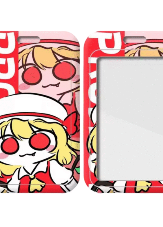 Anime Touhou Project Flandre Scarlet Ferrule Access Card Holder