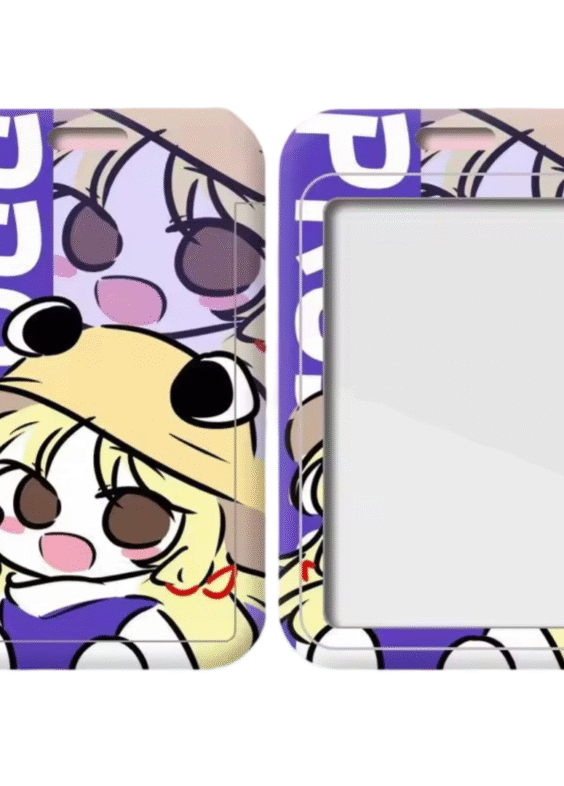 Anime Touhou Project Suwako Moriya Ferrule Access Card Holder