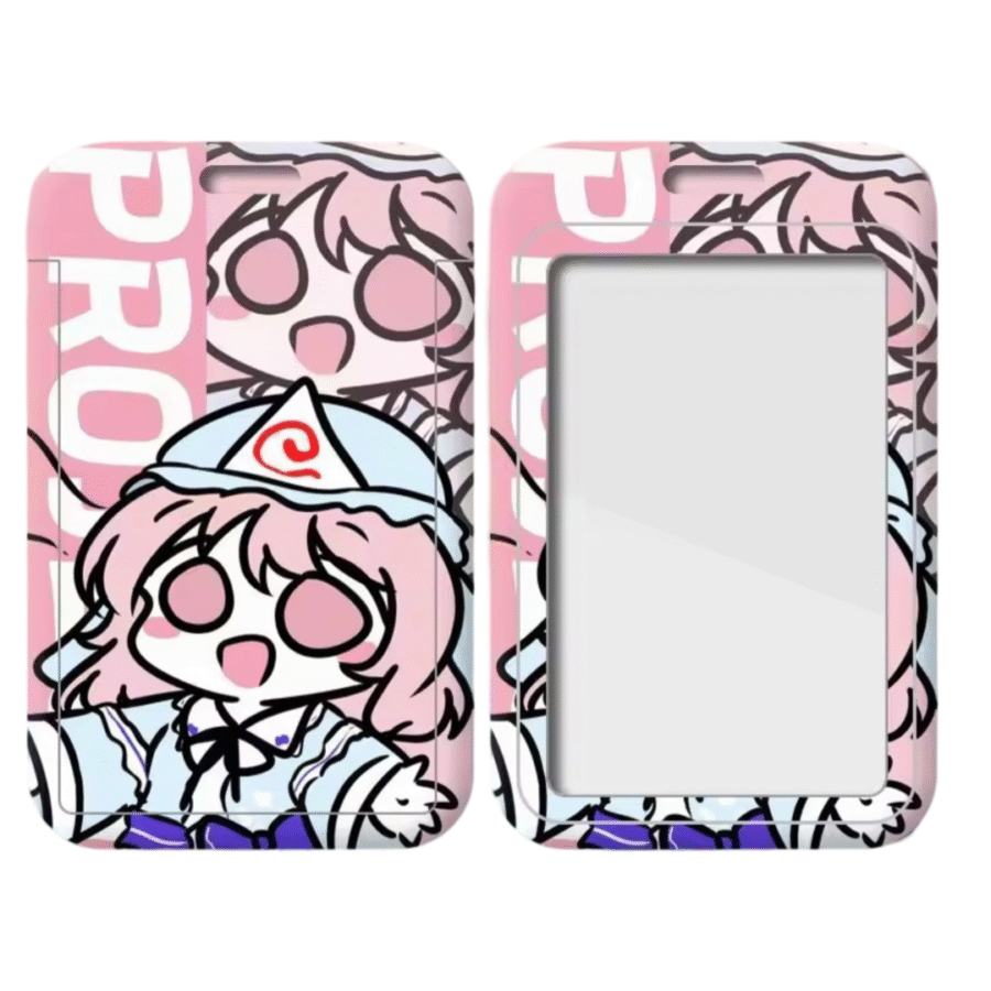 Anime Touhou Project Yuyuko Saigyouji Ferrule Access Card Holder Anime Touhou Project Yuyuko Saigyouji Ferrule Access Card Holder