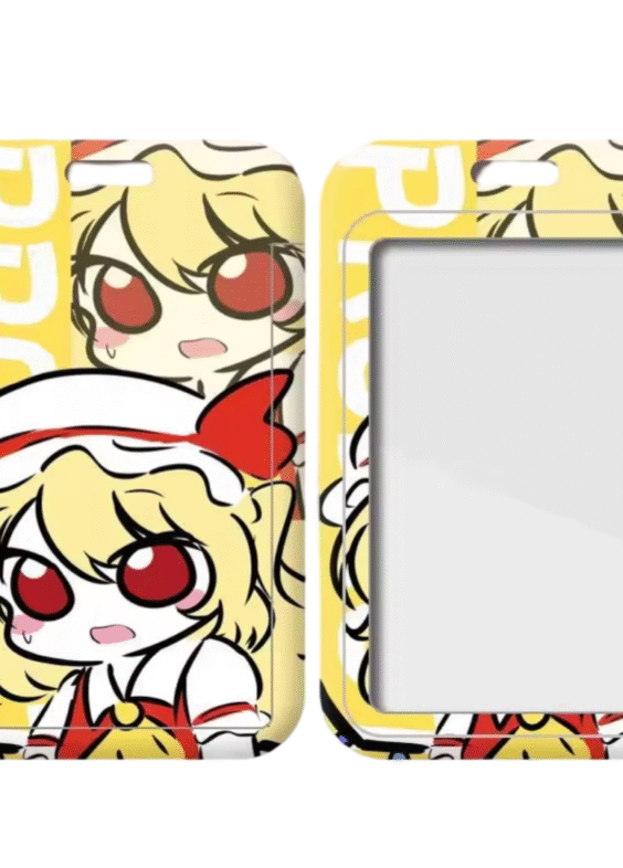 Touhou Project Anime Flandre Scarlet Ferrule Access Card Holder