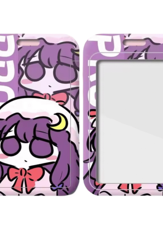 Anime Touhou Project Patchouli Knowledge Ferrule Access Card Holder