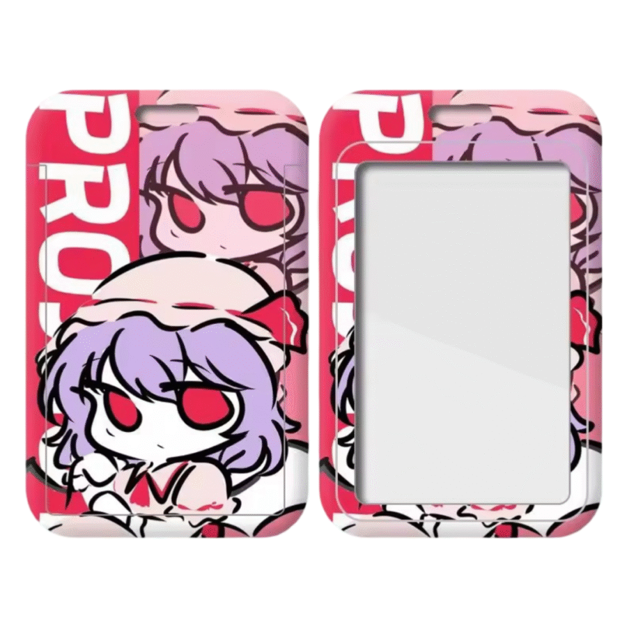 Anime Touhou Project Remilia Scarlet Ferrule Access Card Holder Anime Touhou Project Remilia Scarlet Ferrule Access Card Holder