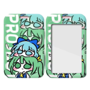 Anime Touhou Project Cirno And Daiyousei Ferrule Access Card Holder