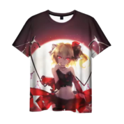 Anime Touhou Project Flandre Scarlet 3D Printed T-Shirt