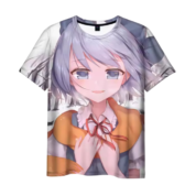 Touhou Project Anime Cirno 3D Printed T-Shirt
