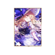 Anime Touhou Project Marisa Kirisame Paper Poster Wall Art