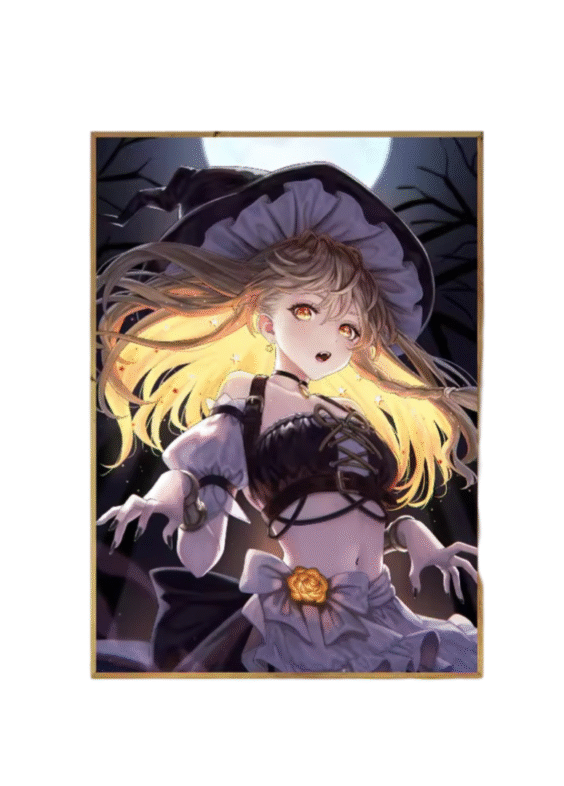 Touhou Project Marisa Kirisame Anime Poster Wall Art