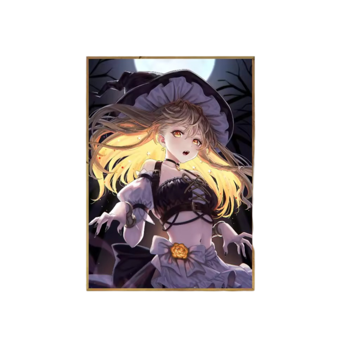 Touhou Project Marisa Kirisame Anime Poster Wall Art Touhou Project Marisa Kirisame Anime Poster Wall Art