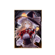 Anime Halloween Touhou Project Marisa Kirisame Poster Wall Art