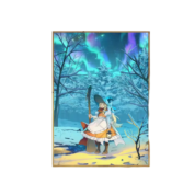 Halloween Anime Touhou Project Marisa Kirisame Poster Wall Art