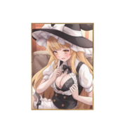Touhou Project Anime Marisa Kirisame Paper Poster Wall Art