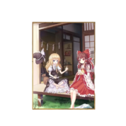 Anime Touhou Project Marisa Kirisame And Reimu Hakurei Poster Wall Art