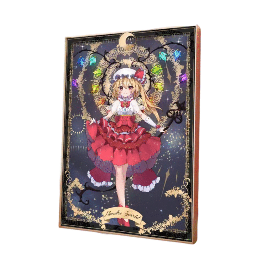 Touhou Project Anime Flandre Scarlet Poster Wall Art Touhou Project Anime Flandre Scarlet Poster Wall Art
