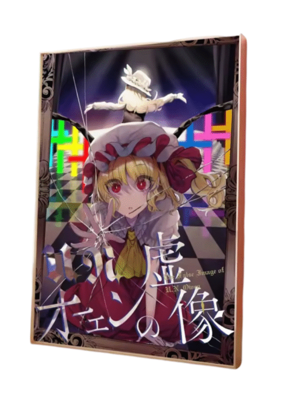 Touhou Project Flandre Scarlet Anime Poster Wall Art