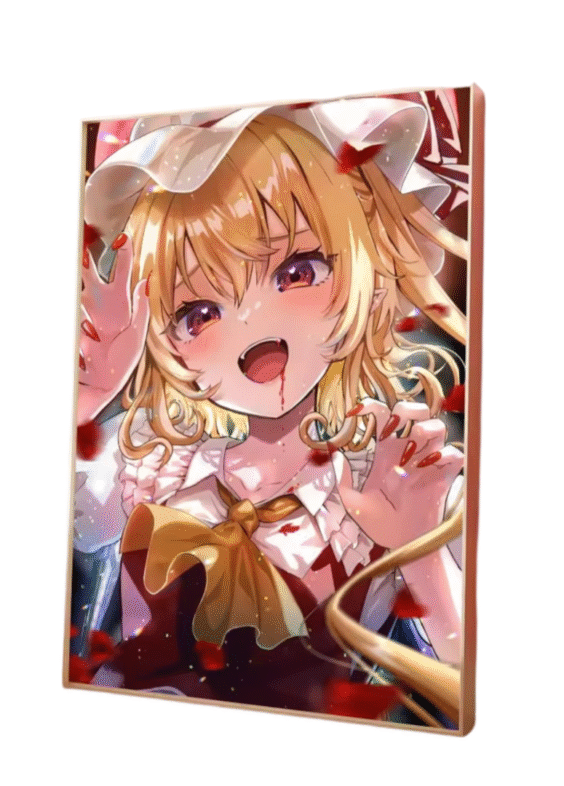 Anime Touhou Project Flandre Poster Wall Art