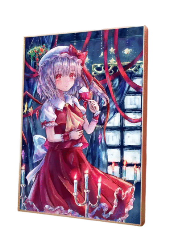 Touhou Project Anime Flandre Scarlet Paper Poster Wall Art
