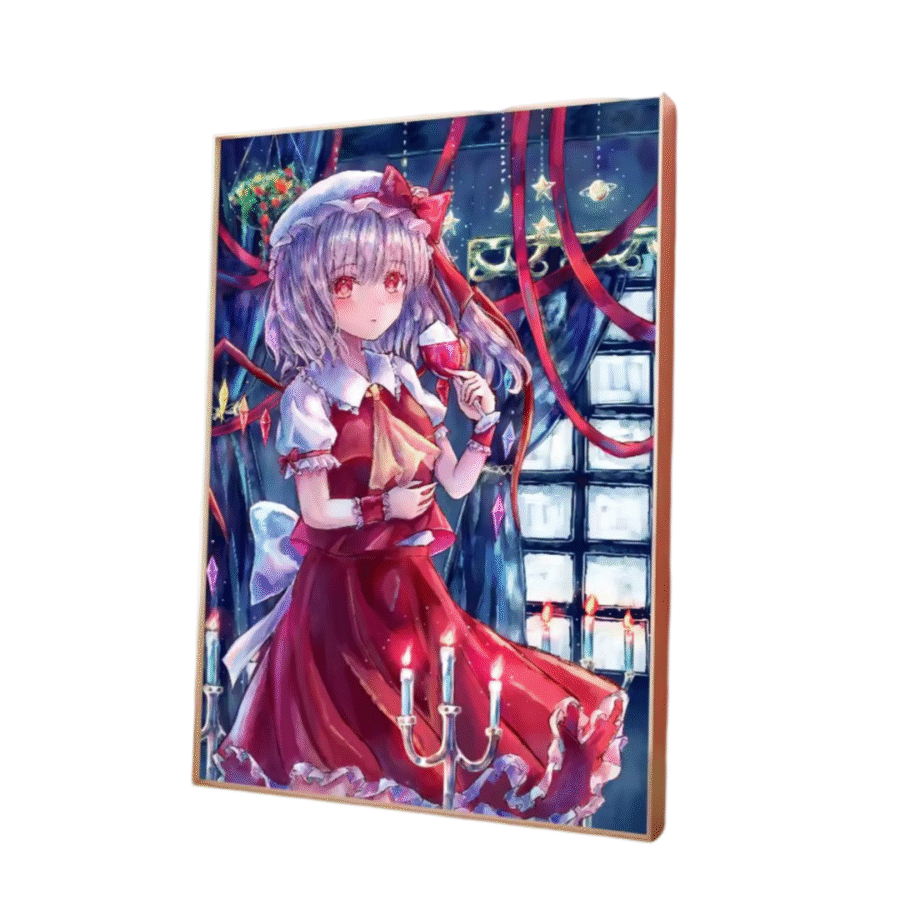 Touhou Project Anime Flandre Scarlet Paper Poster Wall Art Touhou Project Anime Flandre Scarlet Paper Poster Wall Art