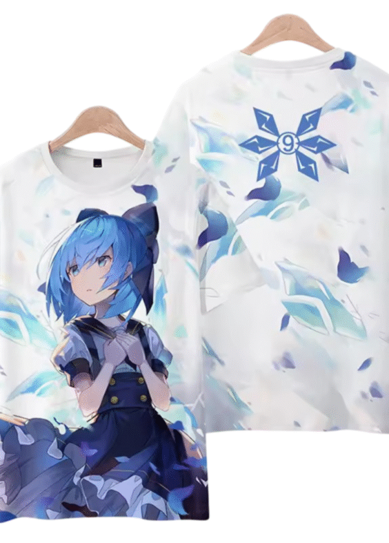 Anime Touhou Project Cirno T-Shirt
