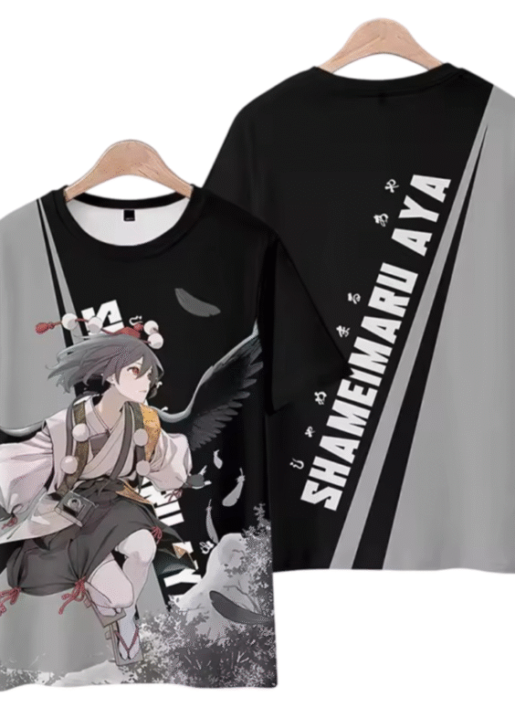 Anime Touhou Project Aya Shameimaru T-Shirt