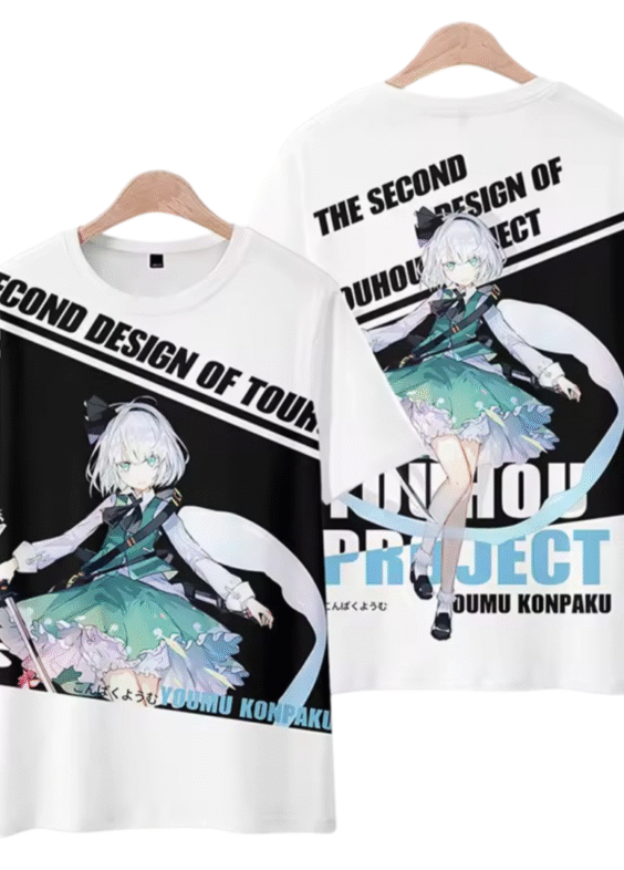 Anime Touhou Project Youmu Konpaku T-Shirt