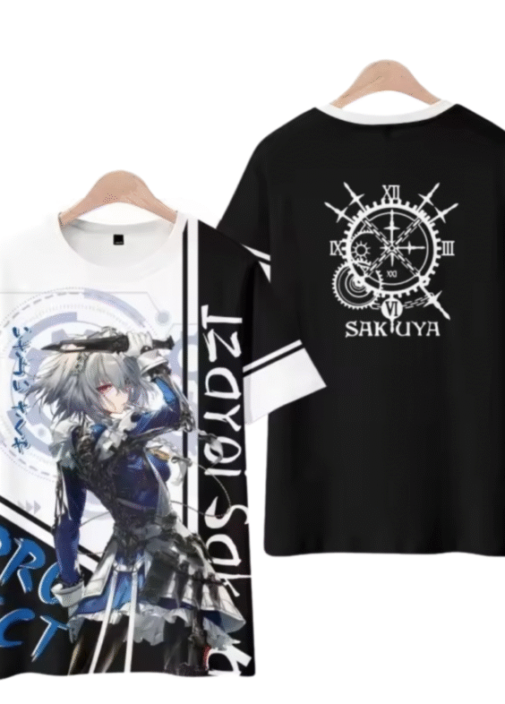 Anime Touhou Project Sakuya Izayoi T-Shirt