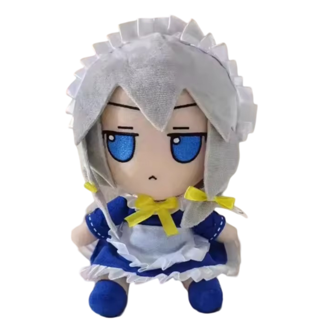 20cm Anime Touhou Project Sakuya Izayoi Soft Stuffed Plush Toy 20cm Anime Touhou Project Sakuya Izayoi Soft Stuffed Plush Toy