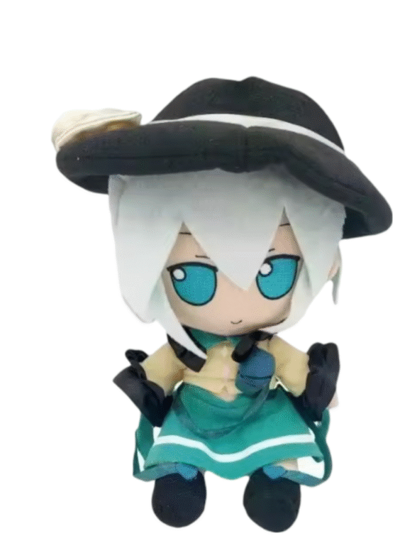 20cm Touhou Project Anime Koishi Komeiji Soft Stuffed Plush Toy