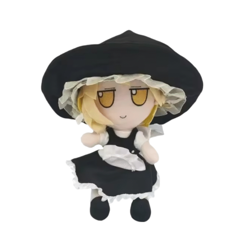 23cm Anime Touhou Project Kirisame Marisa Soft Stuffed Plush Toy 23cm Anime Touhou Project Kirisame Marisa Soft Stuffed Plush Toy