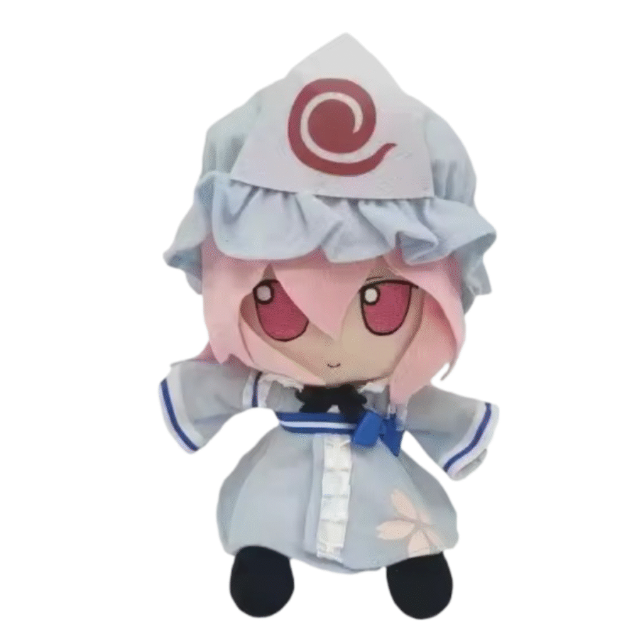 23cm Anime Touhou Project Yuyuko Saigyouji Soft Stuffed Plush Toy 23cm Anime Touhou Project Yuyuko Saigyouji Soft Stuffed Plush Toy