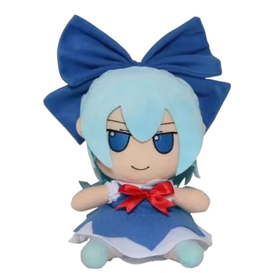 20cm Anime Touhou Project Cirno Soft Stuffed Plush Toy