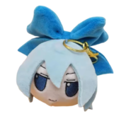 Anime Touhou Project Cirno Plush Keychain