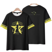 Anime Touhou Project Marisa Kirisame Black T-Shirt