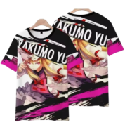 Anime Touhou Project Yukari Yakumo Printed T-Shirt