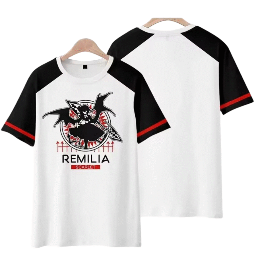 Touhou Project Anime Remilia Scarlet T-Shirt Touhou Project Anime Remilia Scarlet T-Shirt