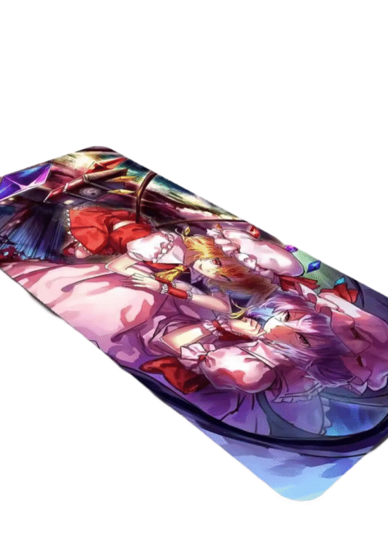Anime Touhou Project Remilia Scarlet And Flandre Scarlet Mouse Pad