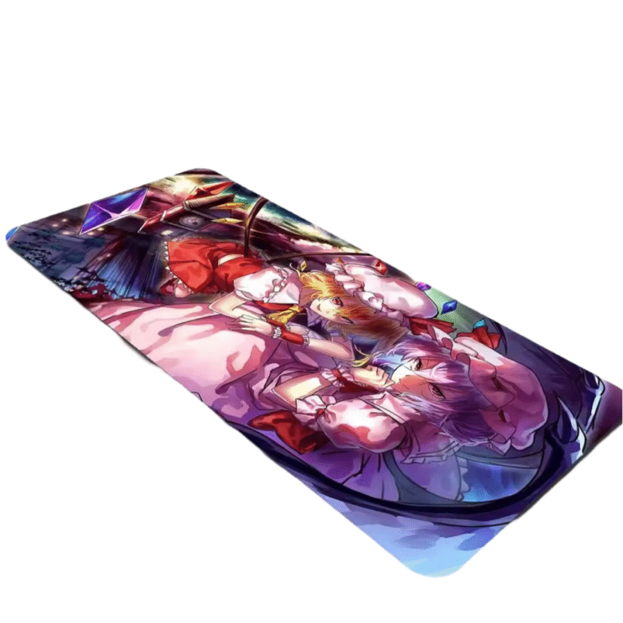 Anime Touhou Project Remilia Scarlet And Flandre Scarlet Mouse Pad Anime Touhou Project Remilia Scarlet And Flandre Scarlet Mouse Pad