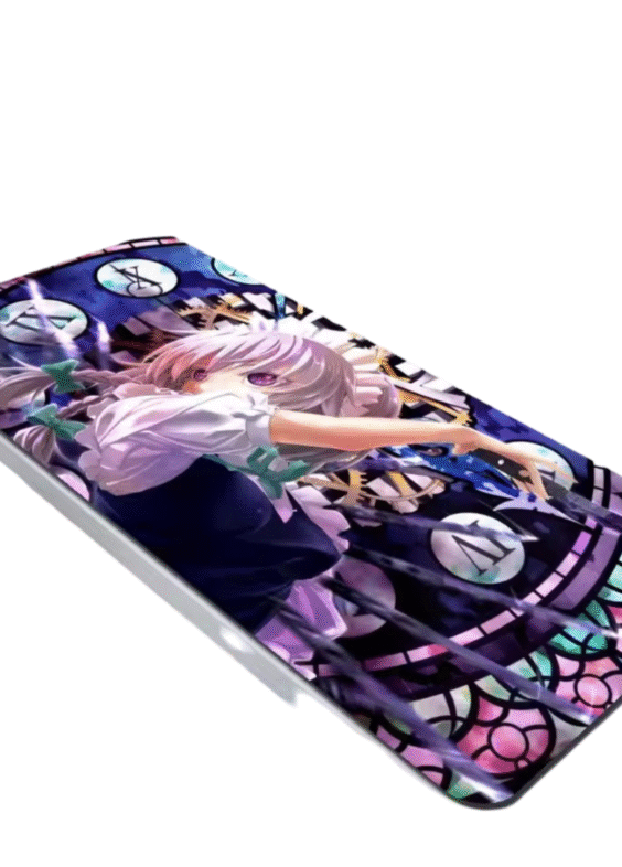 Anime Touhou Project Sakuya Izayoi Rubber Mouse Pad
