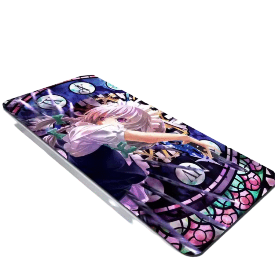 Anime Touhou Project Sakuya Izayoi Rubber Mouse Pad Anime Touhou Project Sakuya Izayoi Rubber Mouse Pad