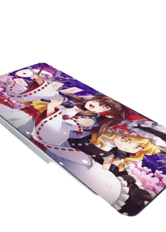 Anime Touhou Project Marisa Kirisame And Reimu Hakurei Mouse Pad
