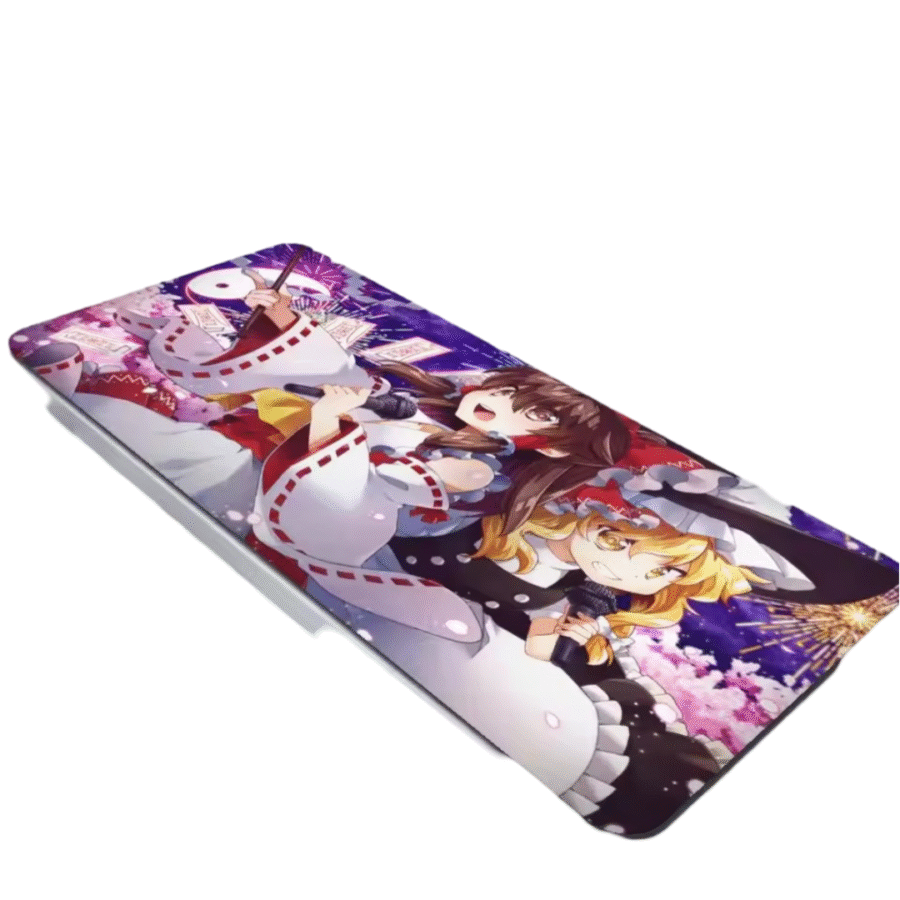 Anime Touhou Project Marisa Kirisame And Reimu Hakurei Mouse Pad Anime Touhou Project Marisa Kirisame And Reimu Hakurei Mouse Pad
