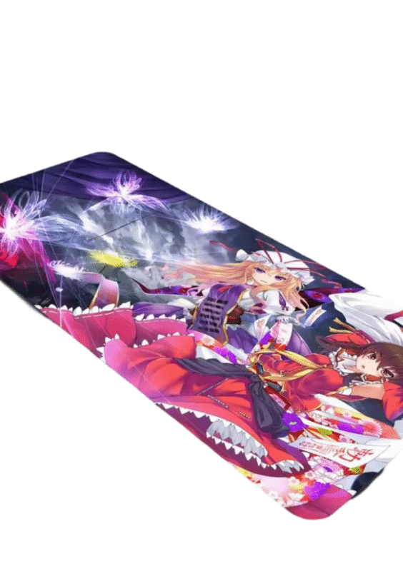 Anime Touhou Project Yukari Yakumo And Reimu Hakurei Mouse Pad